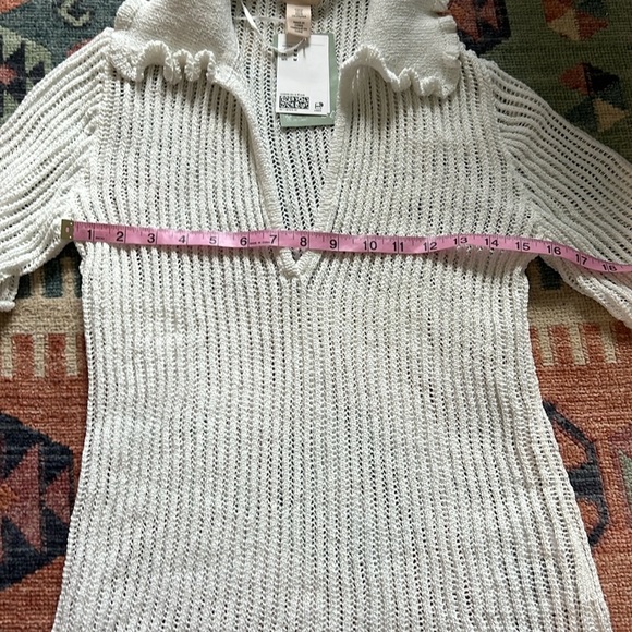 H&M White Knit Sweater - Picture 3 of 9